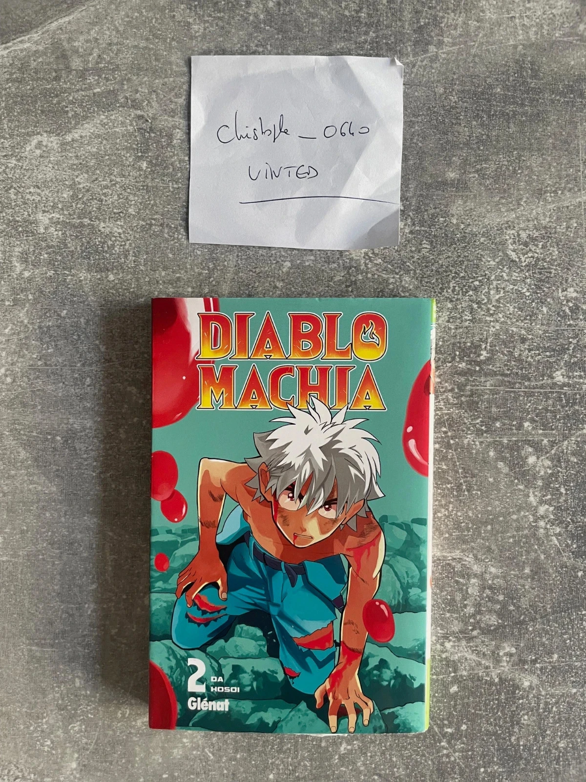 Manga Diablo machia tome 2 en version française.